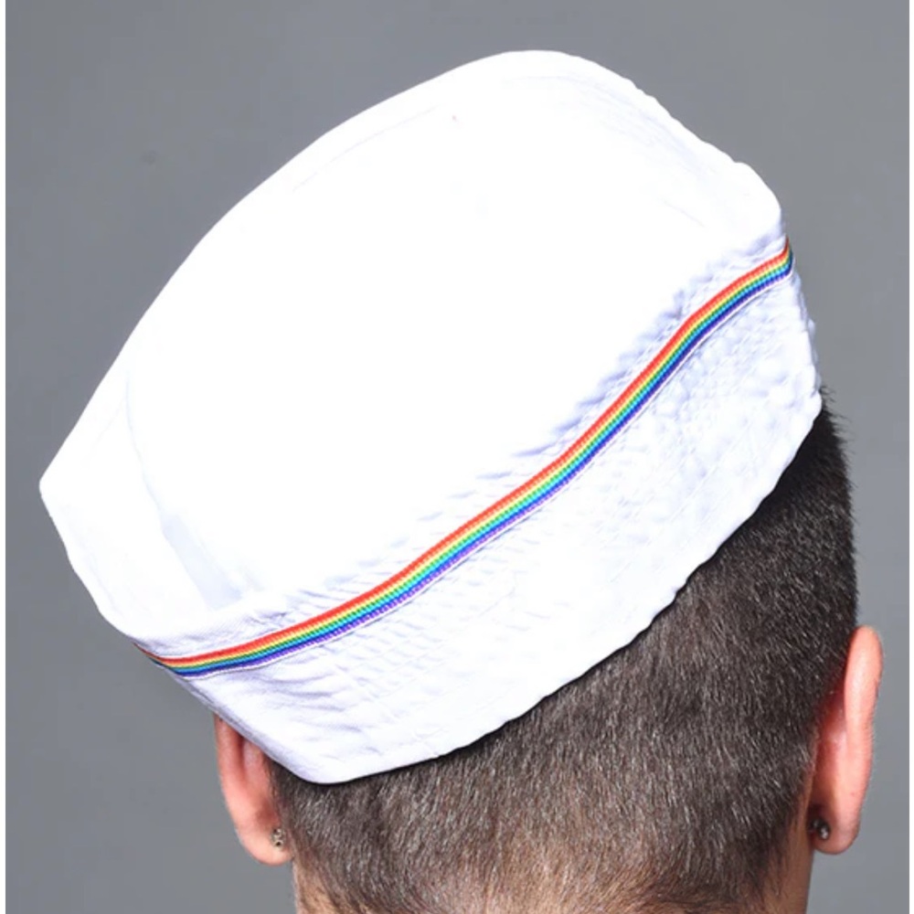 Andrew Christian Mens Sailor Pride Hat - Picture 2 of 8